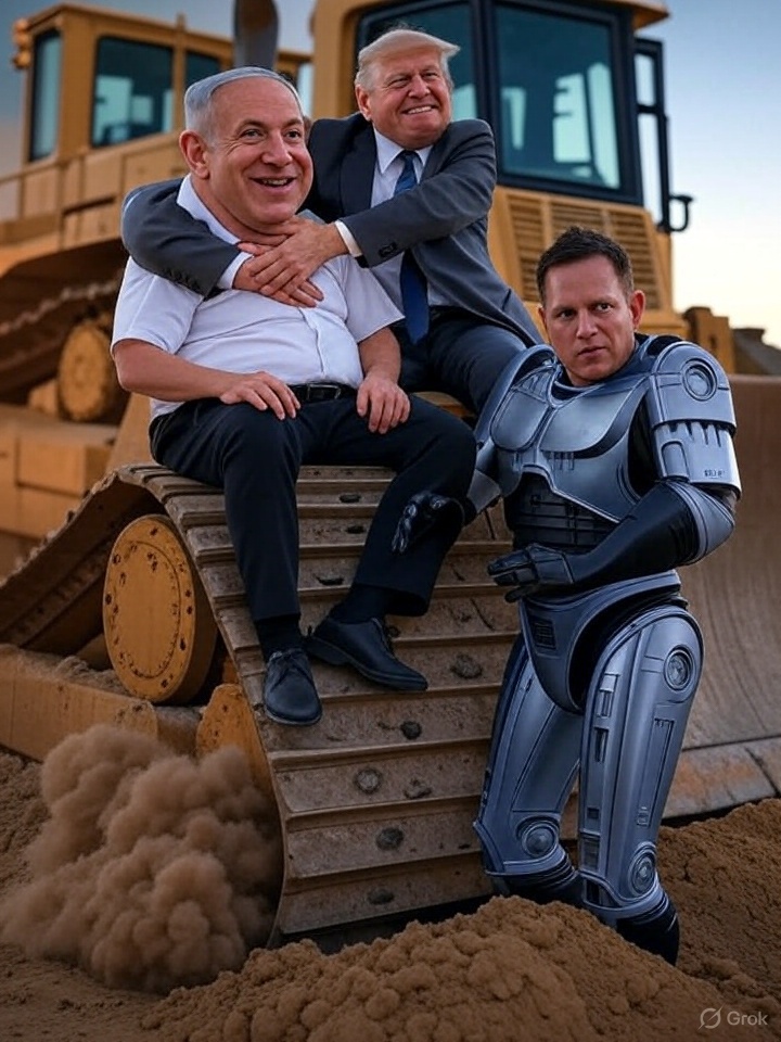 Robocop Thiel and the Bulldozer of Empire